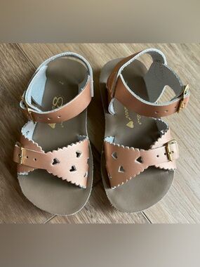 Sun San Sweet Heart girls sandals, rose gold